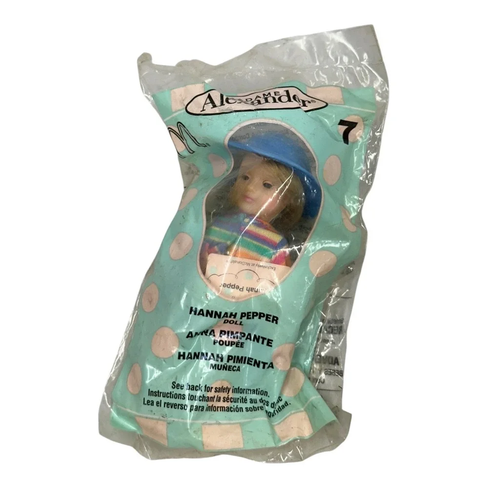 2003 McDonald's Madame Alexander Happy Meal Dolls Lot of 4 Sealed #2 #3 #7 #10